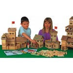 Castel Walachia - set constructie din lemn 